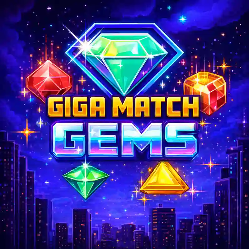 Giga Match Gems official game poster